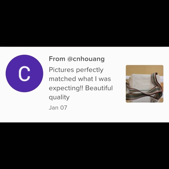 Burberry Pouch converted into to shoulder bag or cross body - Picture 3 of 5